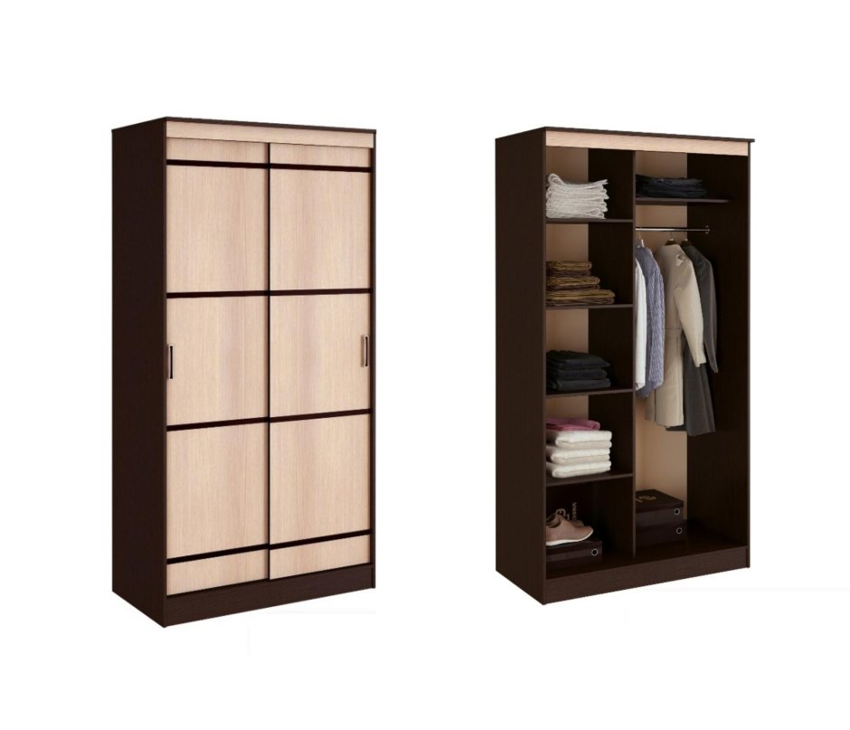 Сакура шкаф-купе 1.14 (венге/лоредо)
