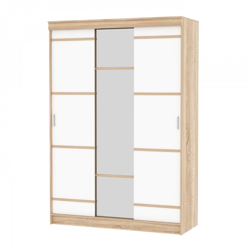 Шкаф-купе 3х СТВ. Сакура