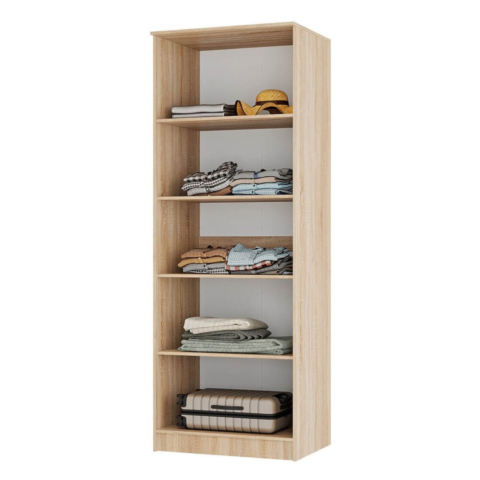 Шкаф Сакура дуб сонома белый