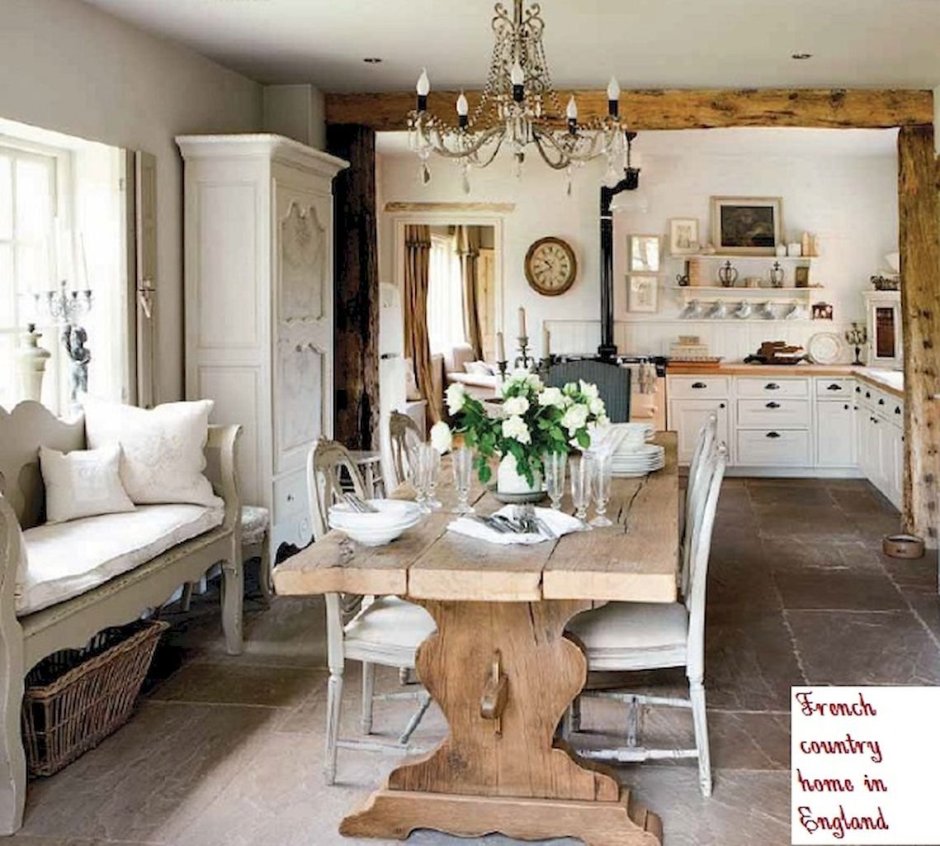 Стиль Кантри в интерьере дома Мадонны