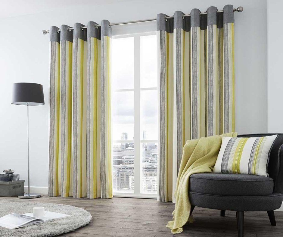 Штора Duoli Jacquard Stripe Curtain 140x 260
