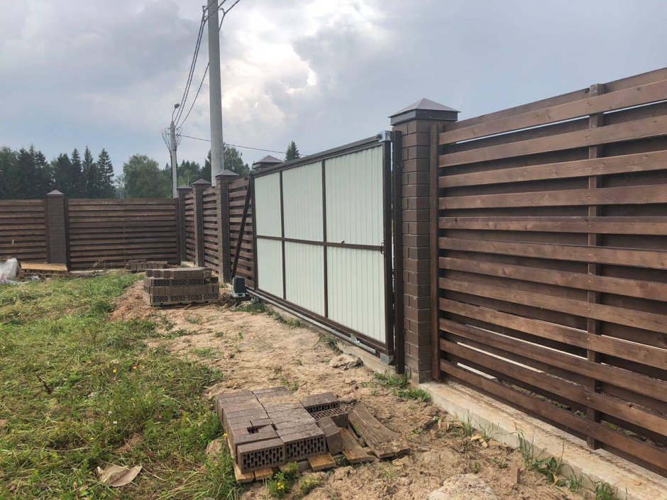 Забор шахматка 6017