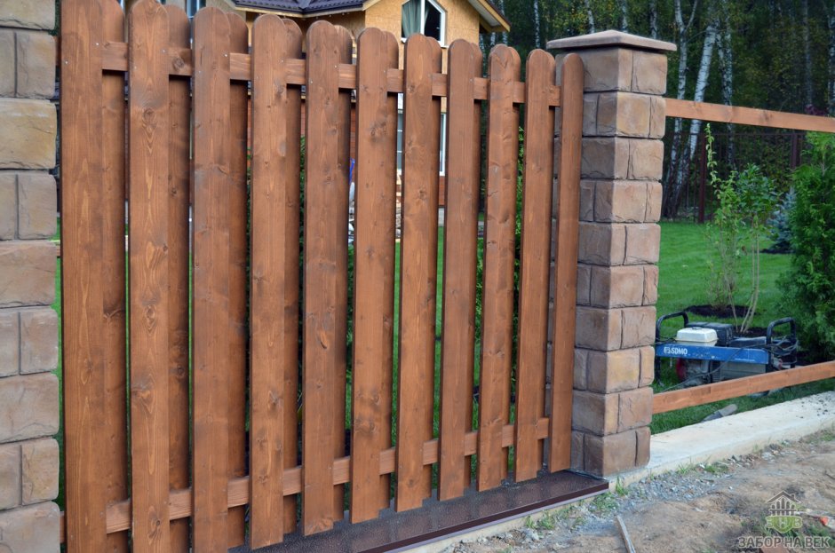 Забор шахматка 6017