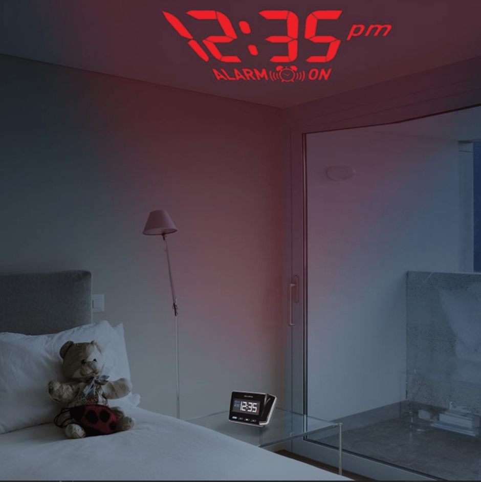 Проекционные часы-будильник Atomic "Rainbow"