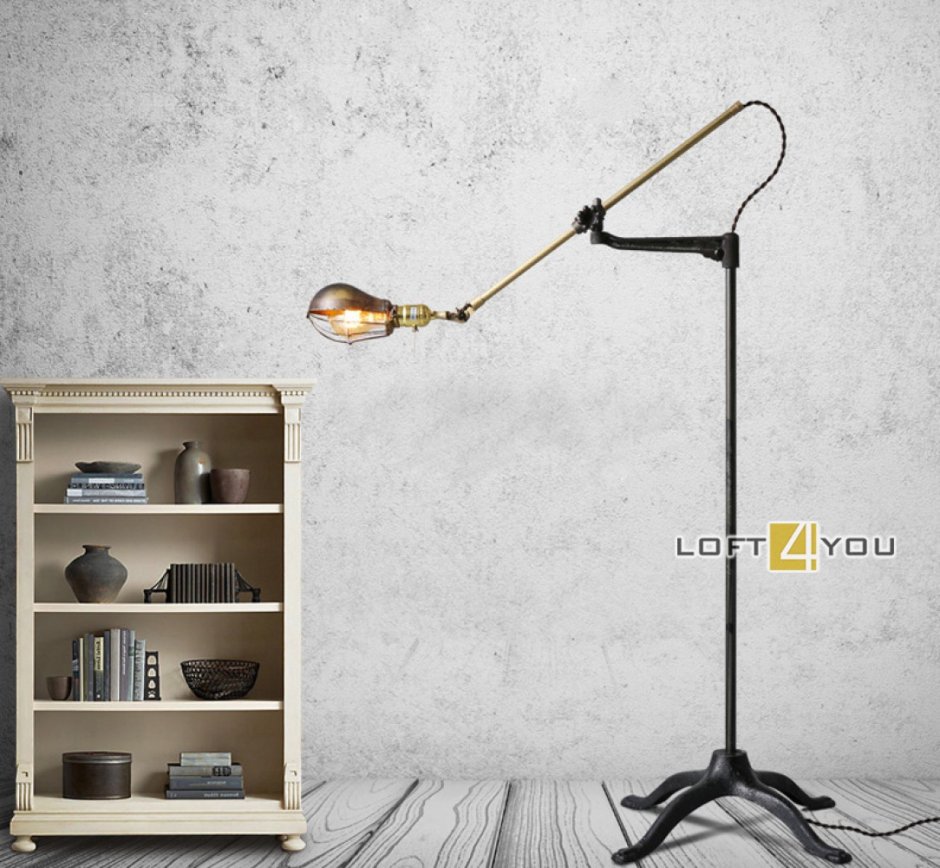 Торшер Industrial Floor Lamp 3876