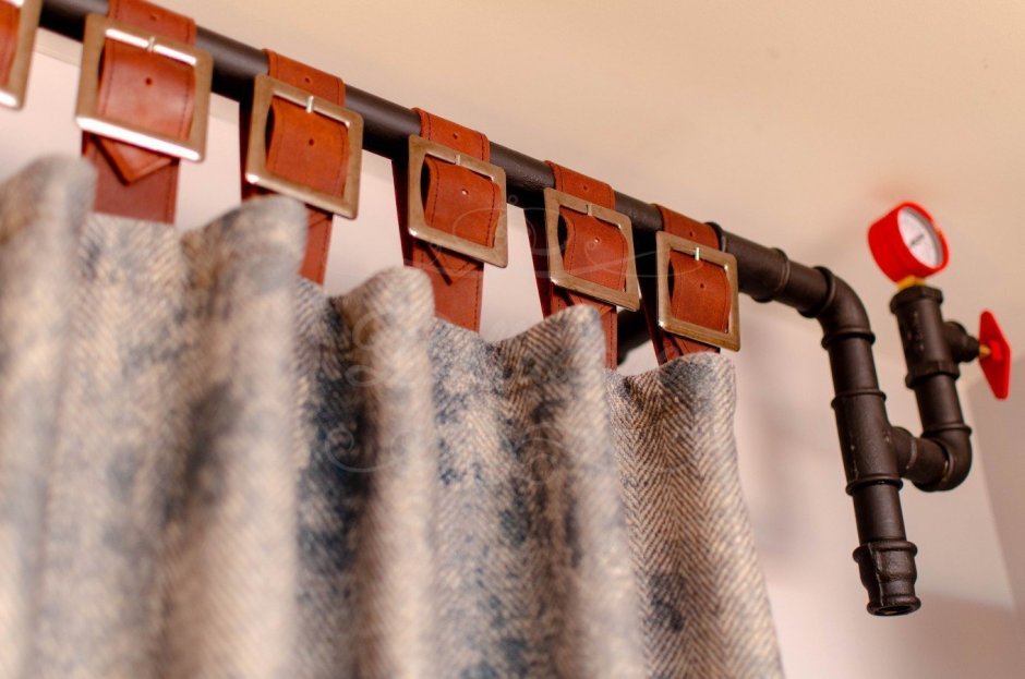 Карниз для штор лофт