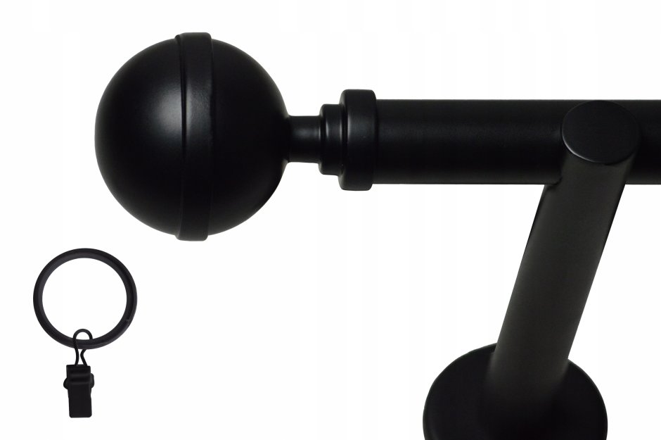 Карниз черный лофт