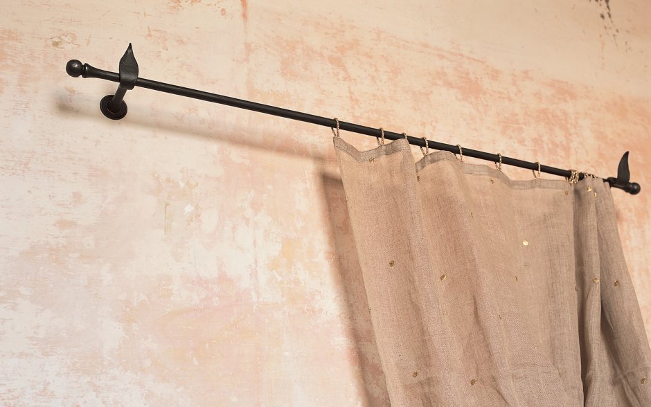 Карнизы для штор в стиле лофт