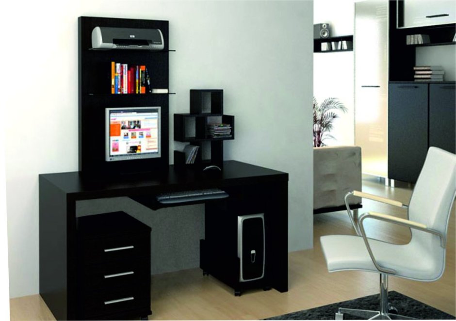 Компьютерный стол Backo Kc 2021 черный