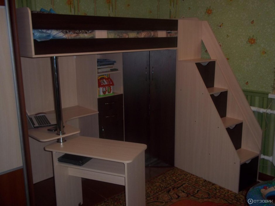 Кровать-чердак Фанки Кидз 10