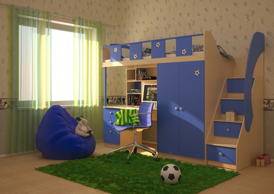 Кровать чердак пикник таймаут