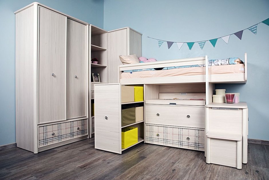 Кровать чердак Сканд мебель