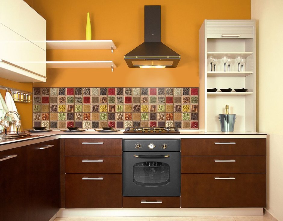 Панель ПВХ граненый прямоугольник Родос 960х480 мм