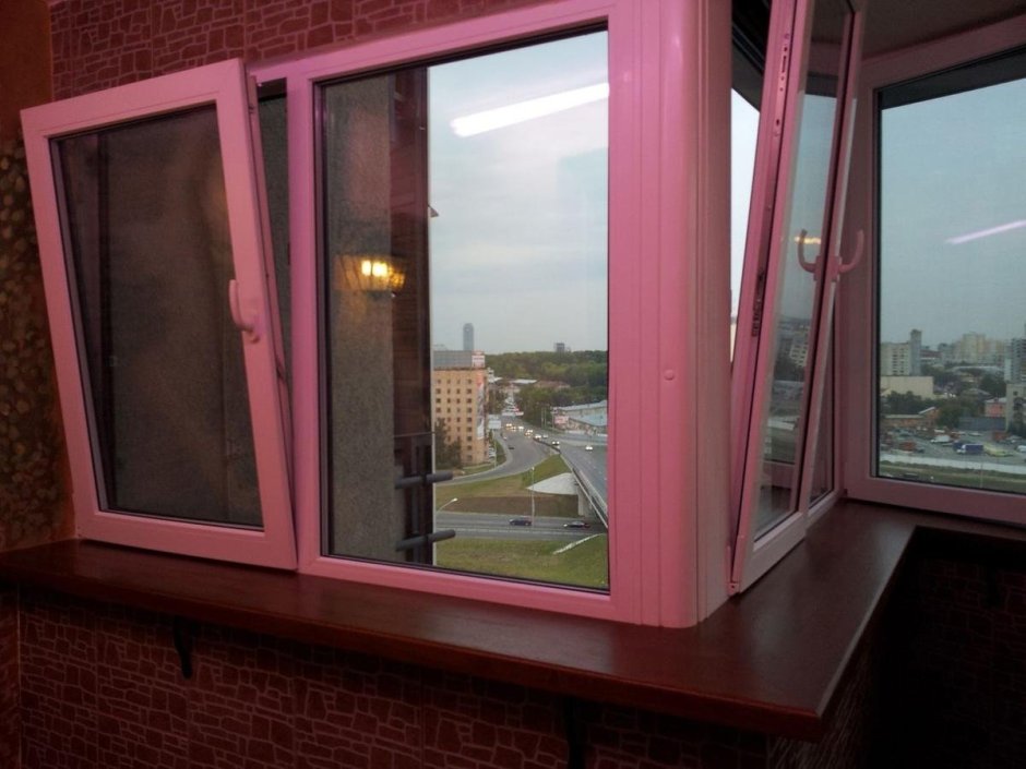 Тонированные окна Рехау