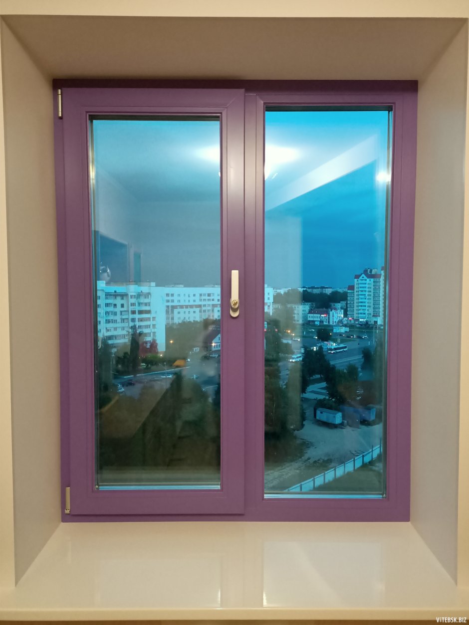 Цветные окна ПВХ