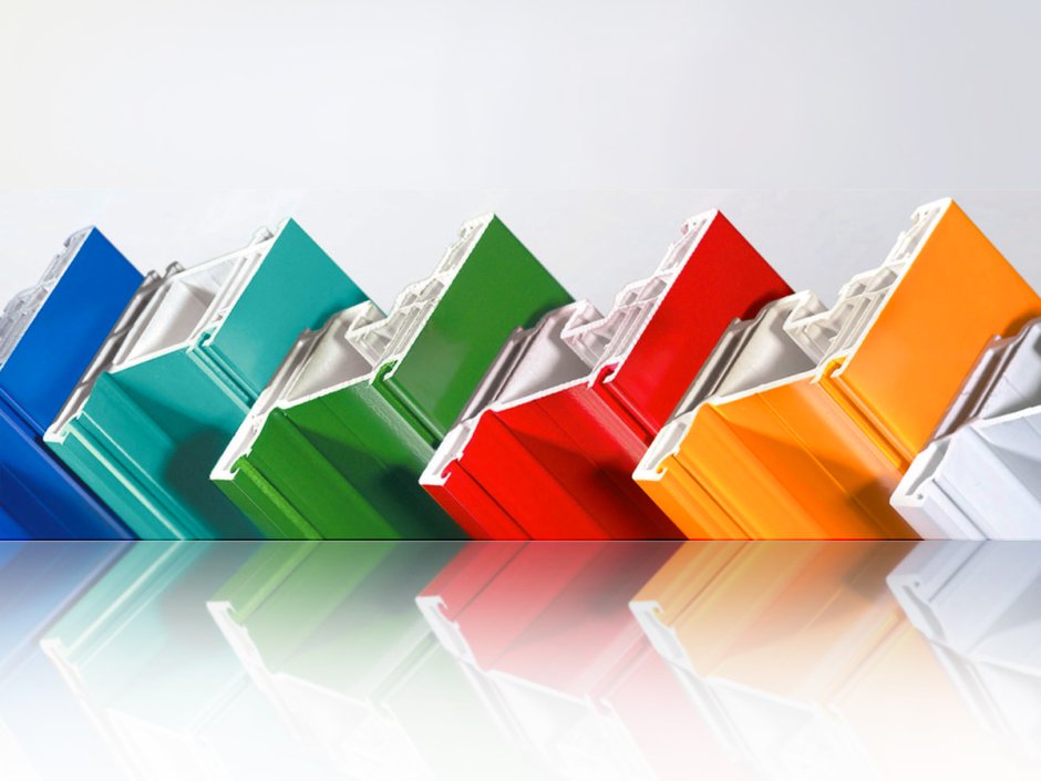 Цветные профили ПВХ