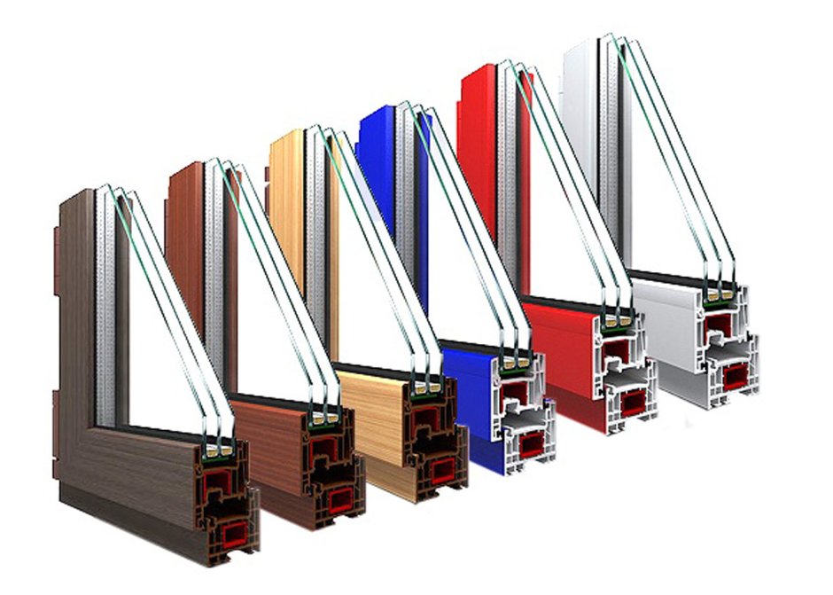 ПВХ профиль ламинация Akfa