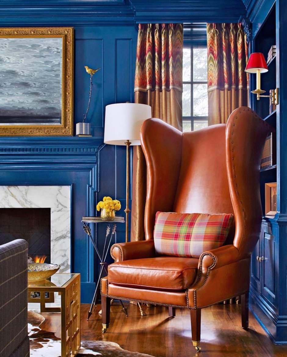 Кресло в английском стиле