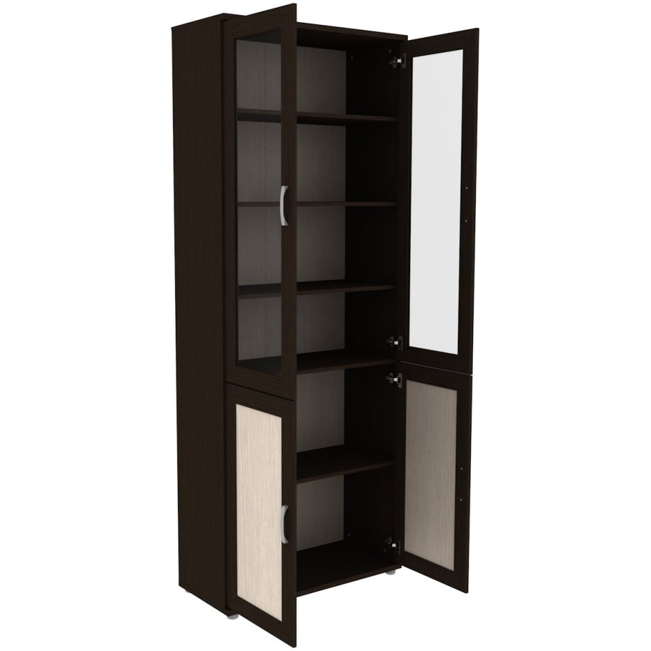 Шкаф для книг со стеклянными дверями 502.05