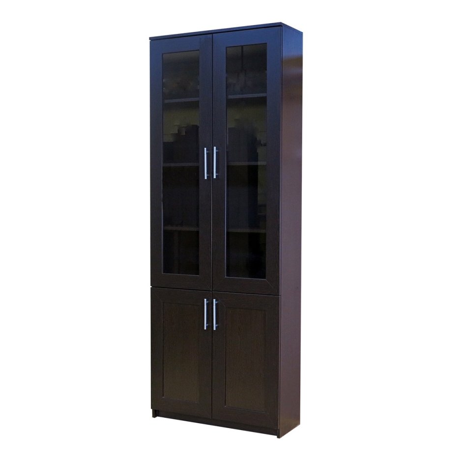 Книжный шкаф симфония-2 80х30х220 венге