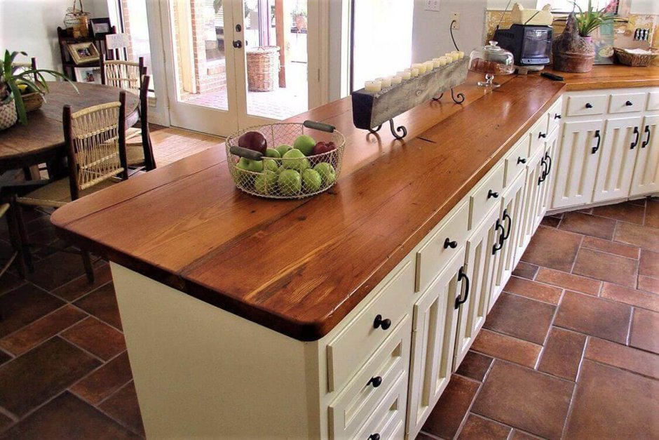 Кухонная столешница из дерева