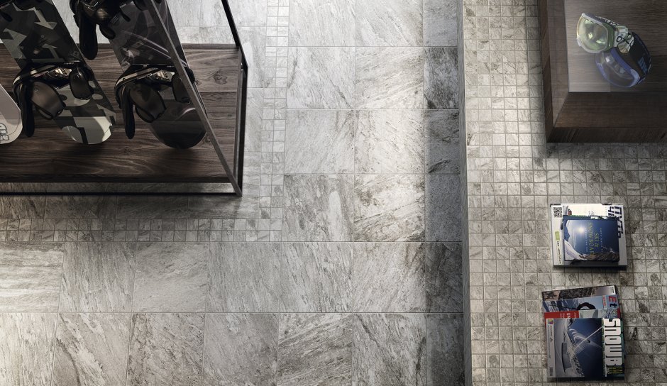 Керамогранит COLISEUMGRES Альпы серый