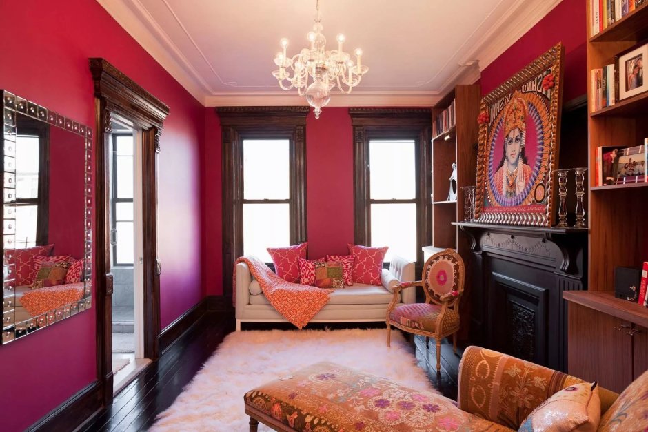 Квартира в индийском стиле