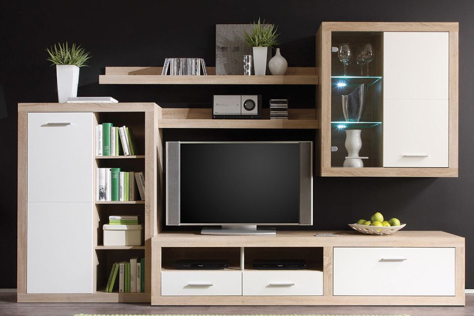 Стенка дуб Сан Ремо