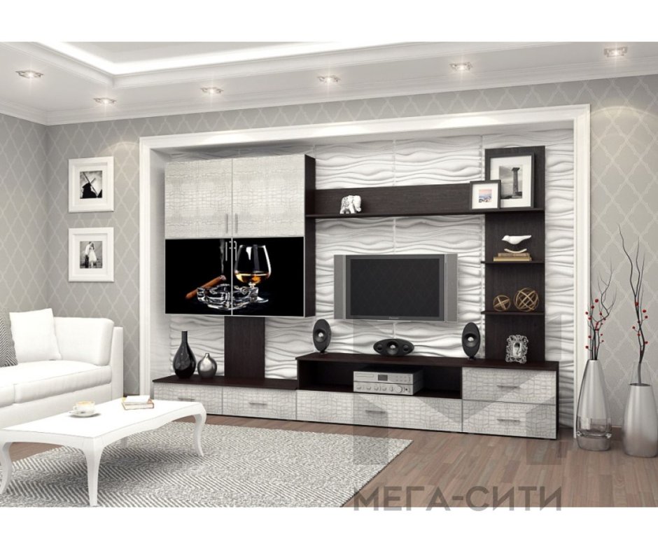 Фасады для стенки в гостиную
