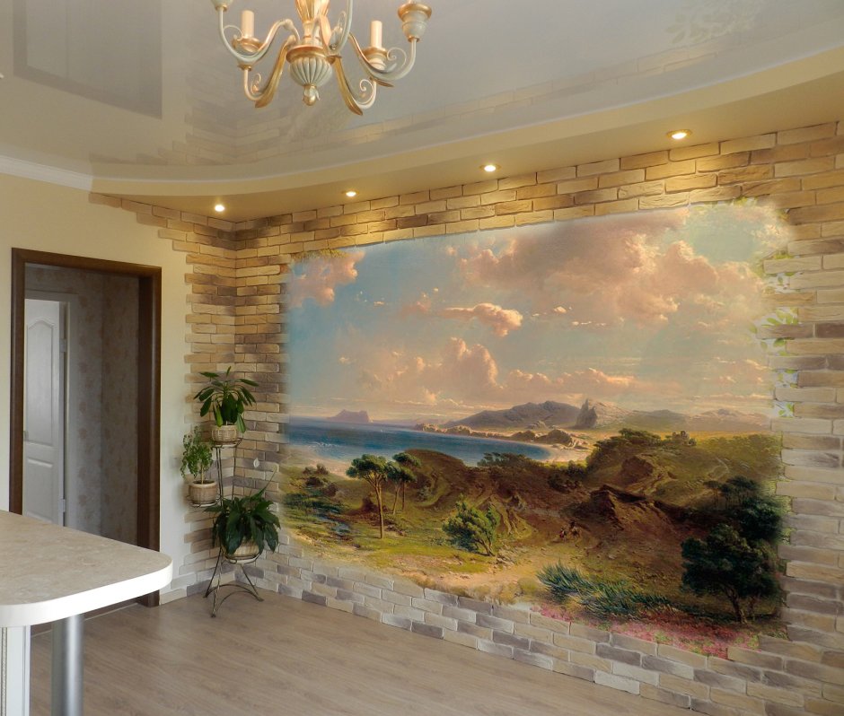 Фреска на стену