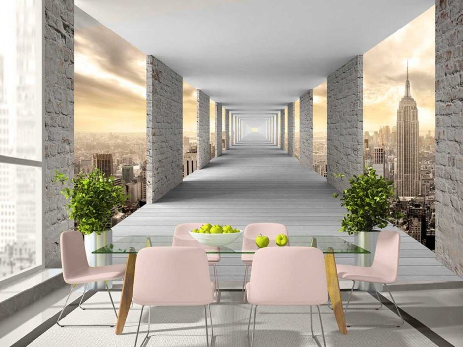 Увеличение пространства в интерьере