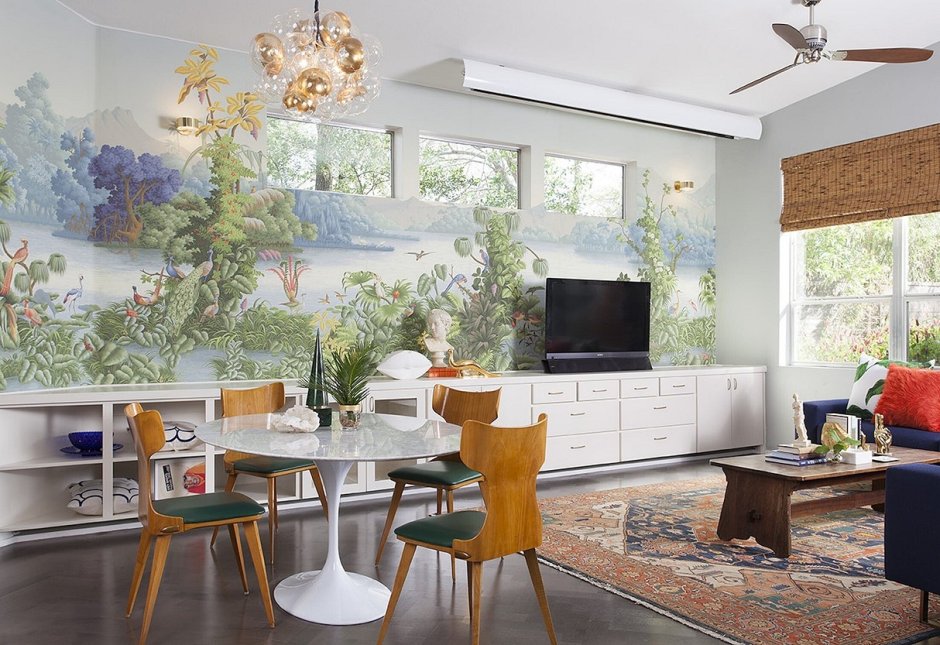 Роспись в современном интерьере