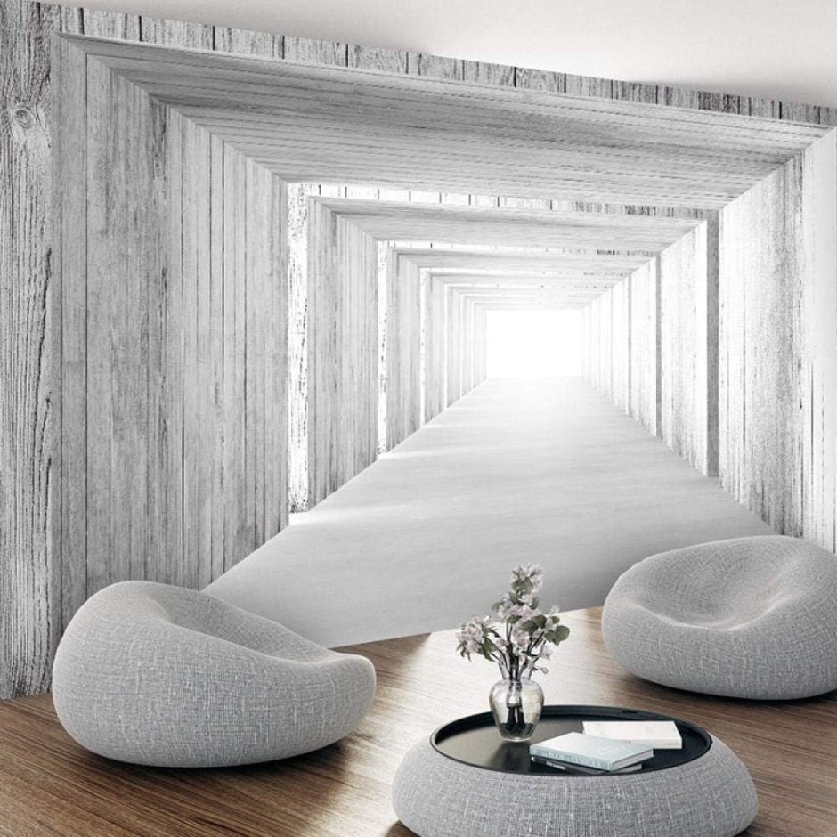 Фотообои с перспективой