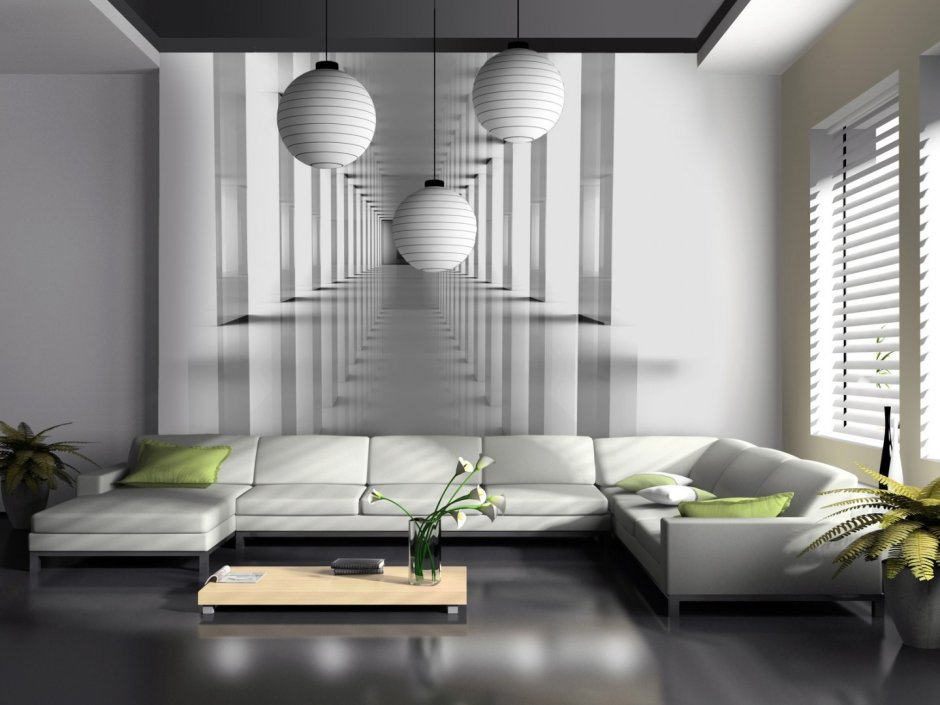 Фотообои с перспективой