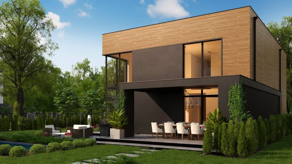 Флэтхаус с плоской крышей 200 МКВ