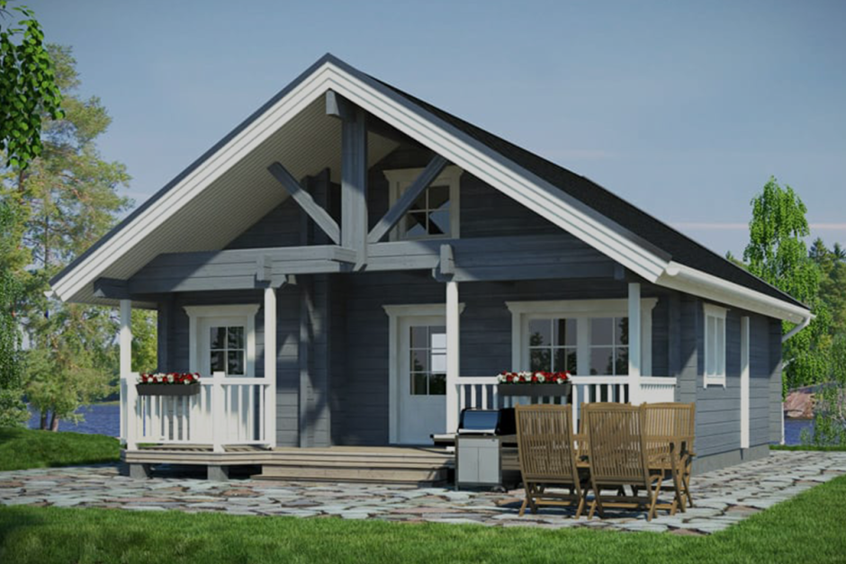 Дом из клееного бруса «Берн»