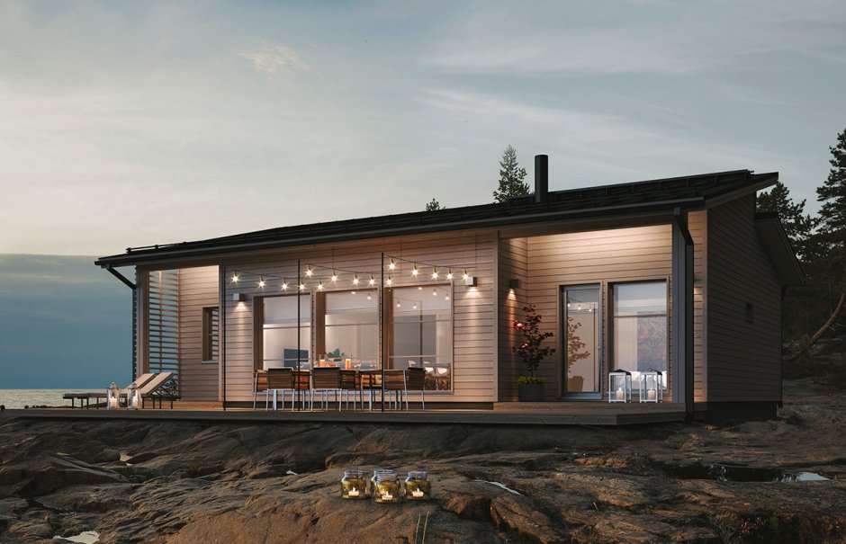 Дом финский 120 кв.м