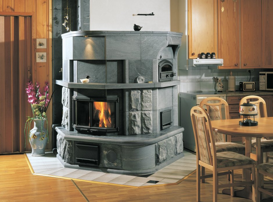 Финская печь для отопления дома Туликиви