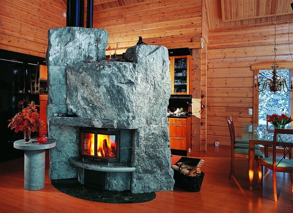 Камин Туликиви талькохлорит