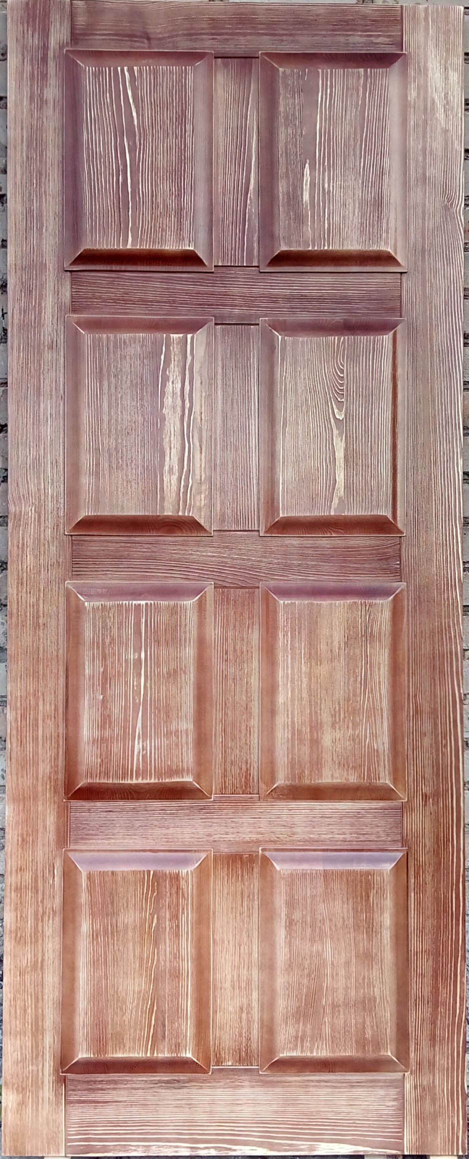 Дверь межкомнатная шоколадка 8 филенок