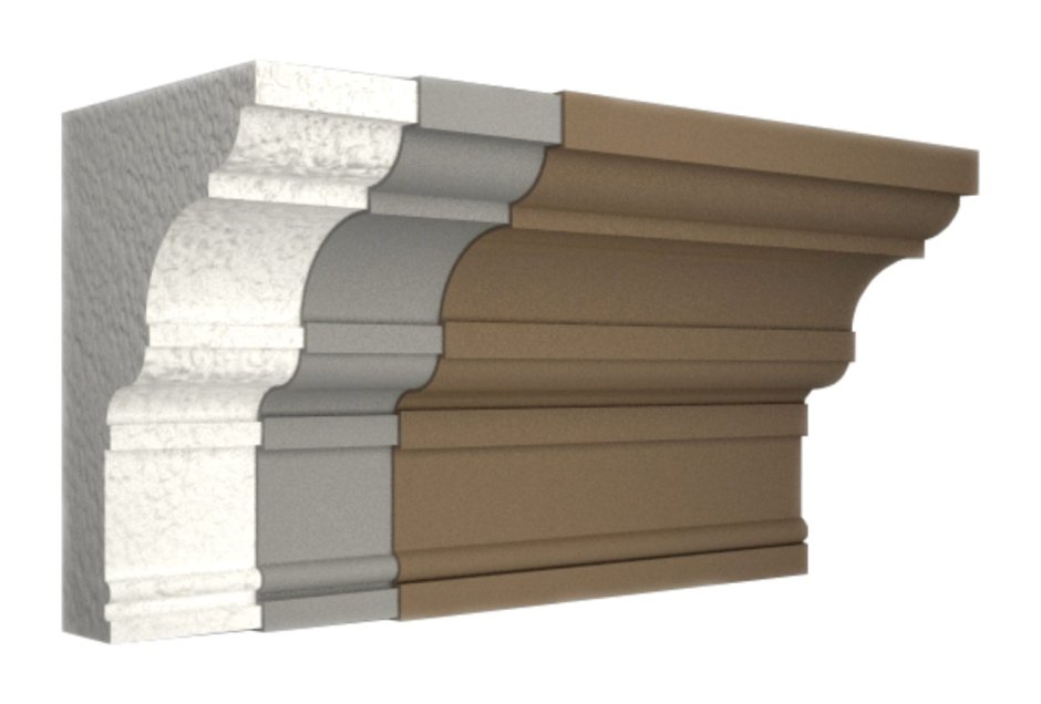 Пенопластовый фасадный декор