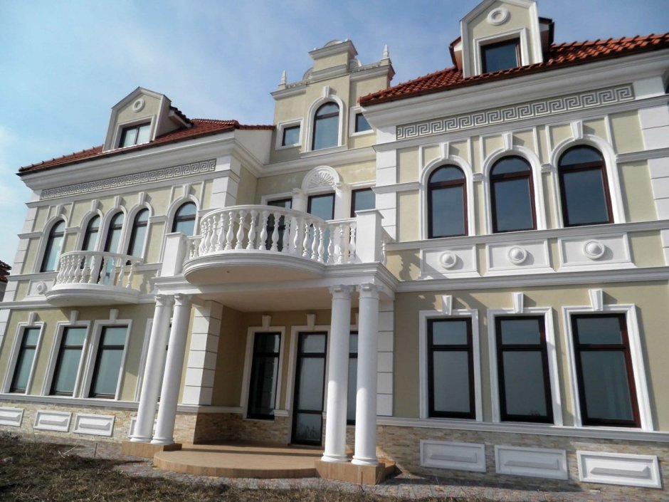 Фасад из пенопласта