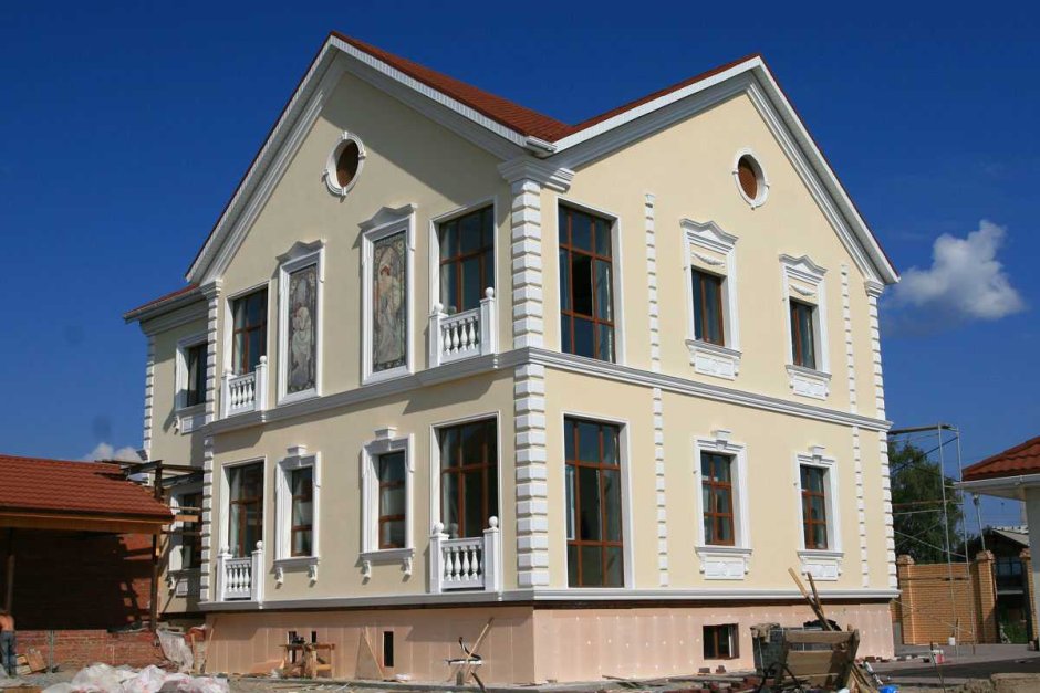 Лепнина на фасаде