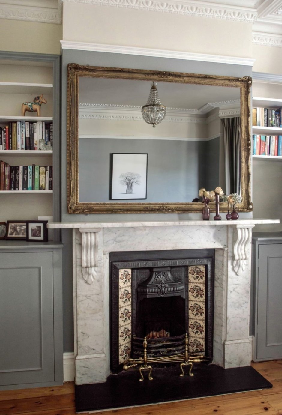 Камин молдинги