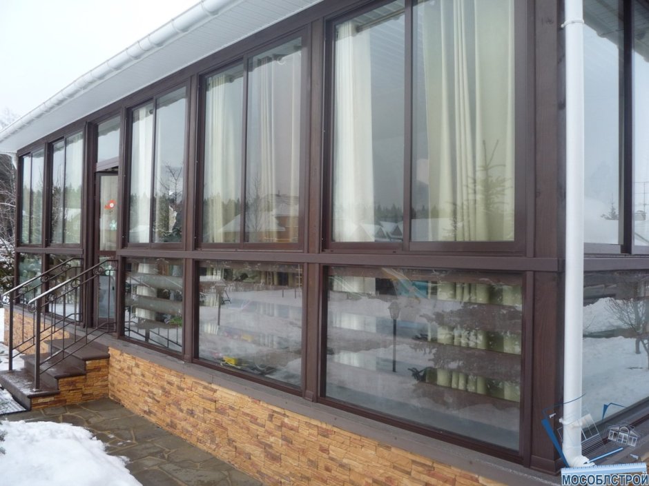 Остекление террас СИАЛ
