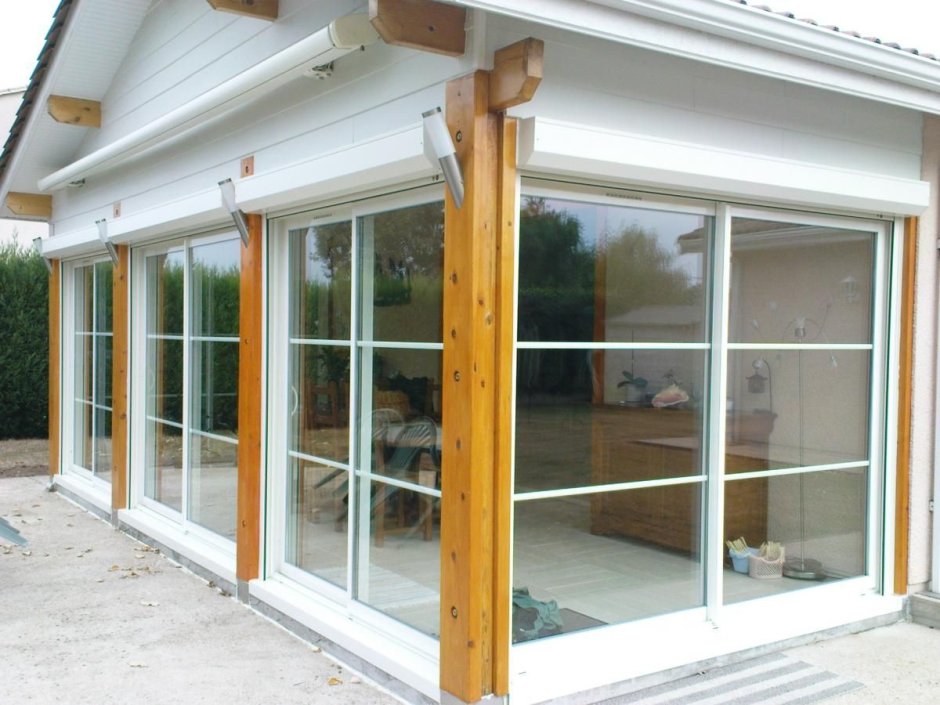 Slidors остекление веранды