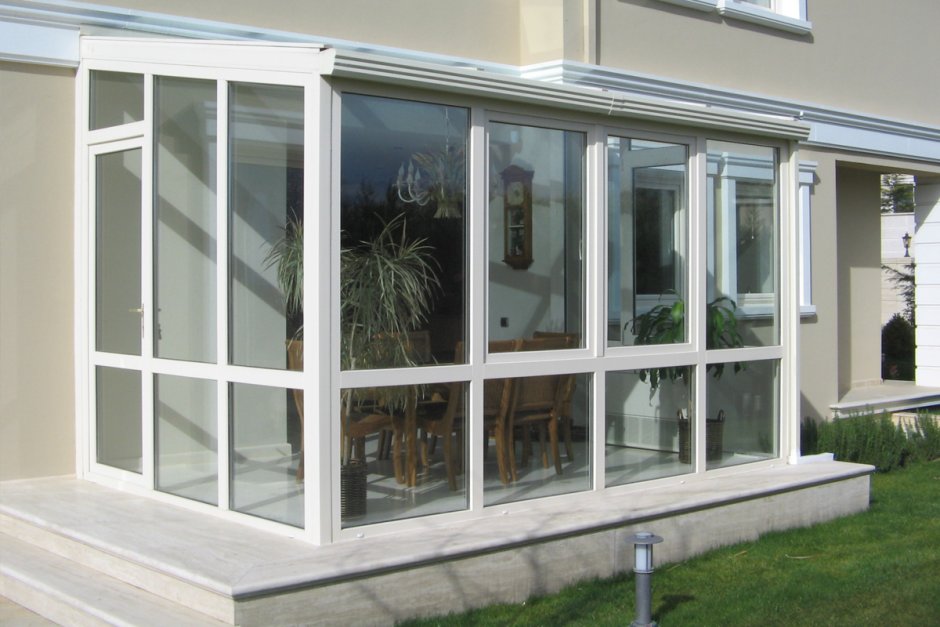 Рехау для террасы остекление