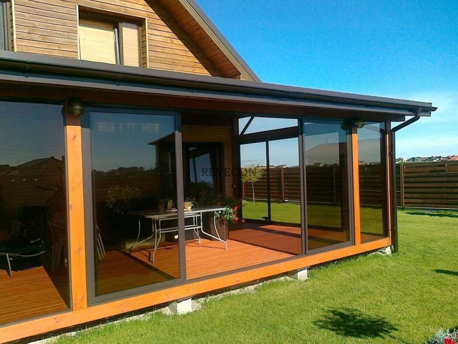 Остекление террас СИАЛ