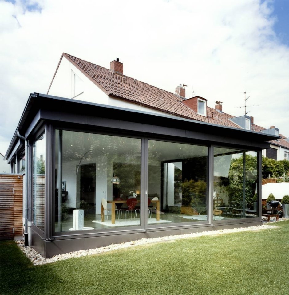 Безрамное остекление террасы