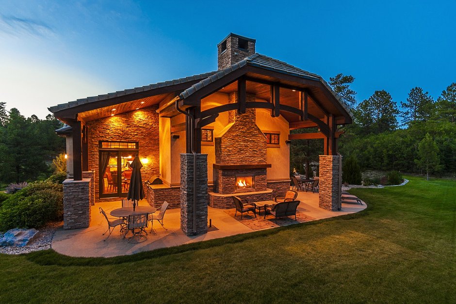 Домик барбекю